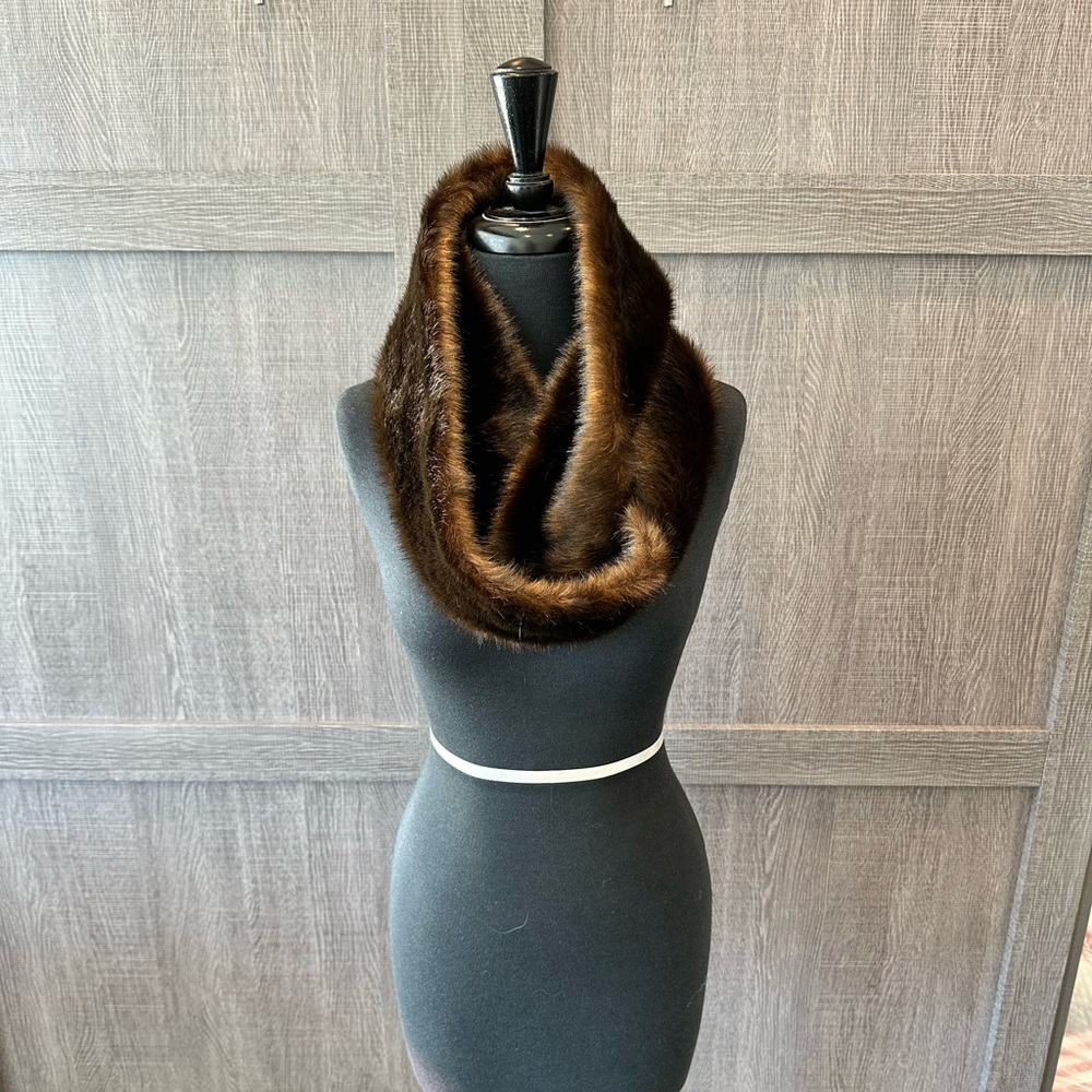 Faux fur scarf